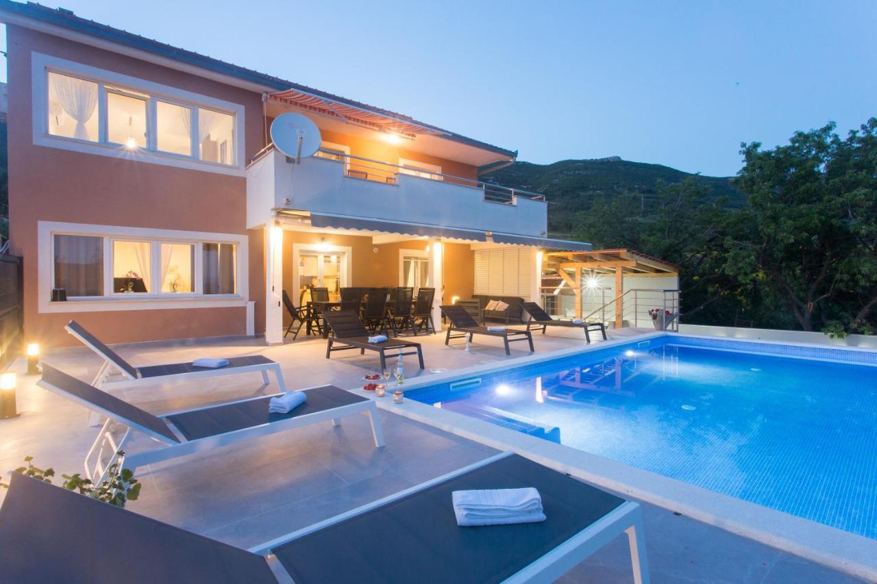 Villa Ivano With Sea&Mountain View Kastel Stari Exterior photo